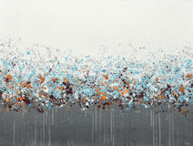 Original art for sale at UGallery.com | Sprinkled Landscape by Lisa Carney | $2,550 | acrylic painting | 36' h x 48' w | thumbnail 1