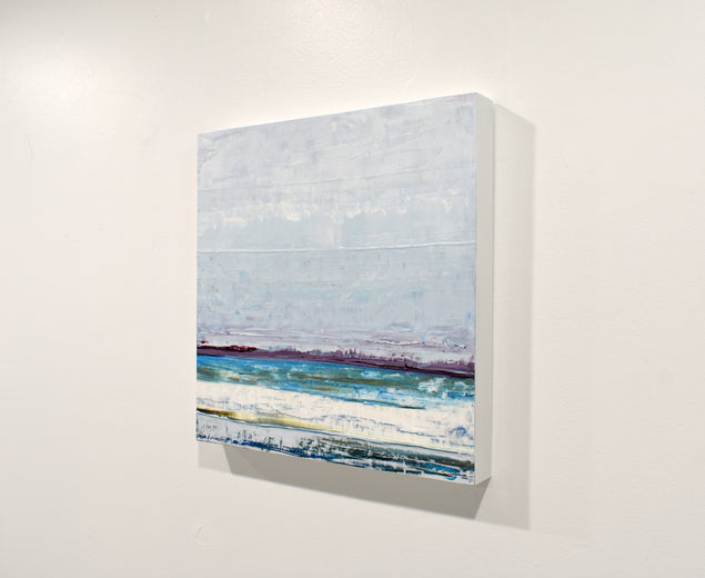 Tideline by Lisa Carney |  Side View of Artwork 