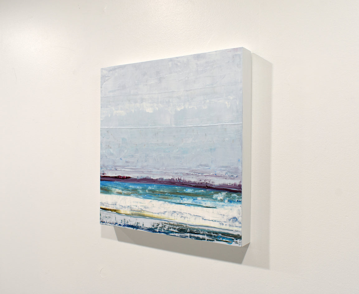 Tideline by Lisa Carney |  Side View of Artwork 