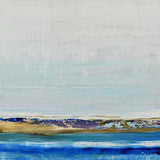 Original art for sale at UGallery.com | Winter Coast by Lisa Carney | $650 | acrylic painting | 16' h x 16' w | thumbnail 1