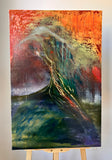 Original art for sale at UGallery.com | A Rescue Call by Lisa Crosby | $1,650 | oil painting | 36' h x 24' w | thumbnail 3