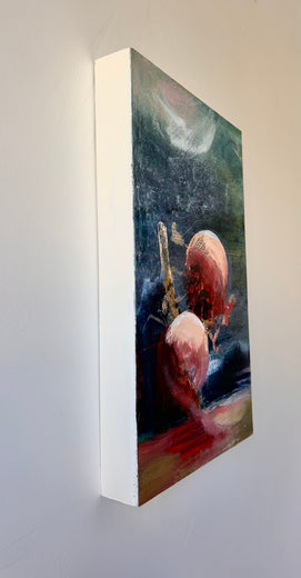 Lift Me by Lisa Crosby |  Side View of Artwork 