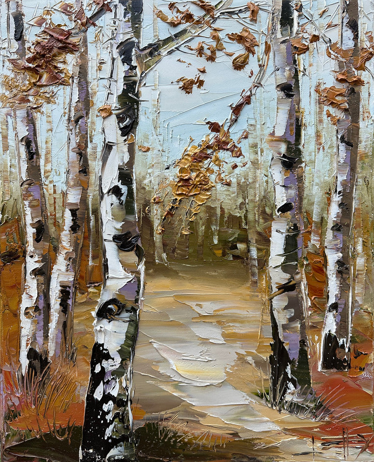 Autumn Sienna Glow by Lisa Elley |  Artwork Main Image 