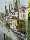 Original art for sale at UGallery.com | Italian Reflection by Lisa Elley | $575 | oil painting | 12' h x 12' w | thumbnail 2