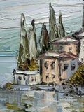Original art for sale at UGallery.com | Italian Reflection by Lisa Elley | $575 | oil painting | 12' h x 12' w | thumbnail 4