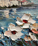 Original art for sale at UGallery.com | Petals on the Breeze by Lisa Elley | $375 | oil painting | 11' h x 14' w | thumbnail 4