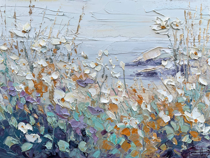 Seaside Meadow by Lisa Elley |  Artwork Main Image 
