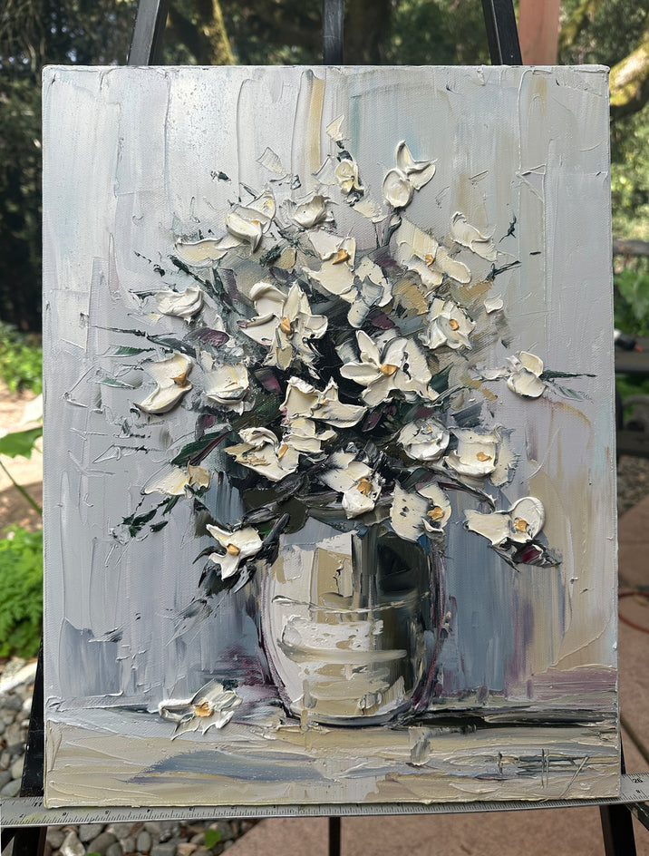 Softly Gathered by Lisa Elley |  Context View of Artwork 