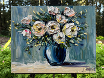 Original art for sale at UGallery.com | Stillness and Light by Lisa Elley | $600 | oil painting | 16' h x 20' w | thumbnail 3