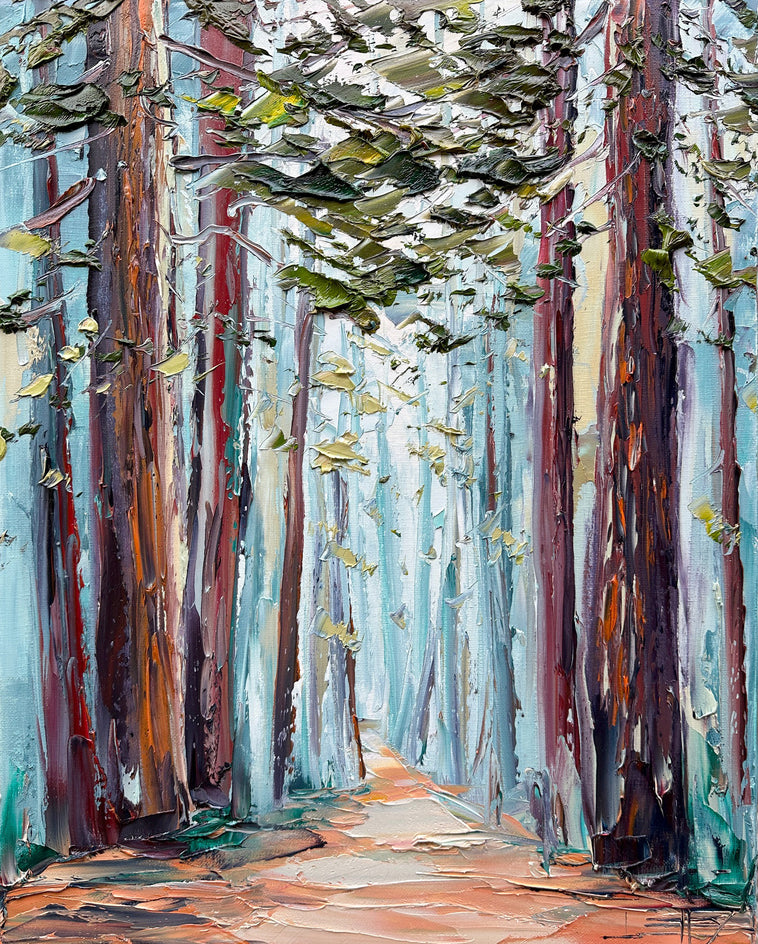 The Light Walked With Me by Lisa Elley |  Artwork Main Image 