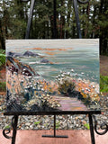 Original art for sale at UGallery.com | Where the Wildflowers Wait by Lisa Elley | $800 | oil painting | 14' h x 18' w | thumbnail 3