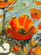 Original art for sale at UGallery.com | Wildflower Coast by Lisa Elley | $1,300 | oil painting | 36' h x 36' w | thumbnail 4