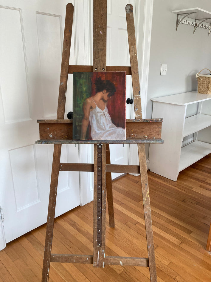 Messy Bun by Lisa Nielsen |  Context View of Artwork 