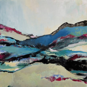 Original art for sale at UGallery.com | Carved by Time by Lynn Goldstein | $1,650 | acrylic painting | 20' h x 20' w