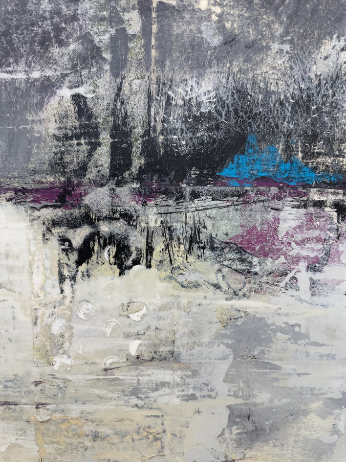 Dance of Illusions by Lynn Goldstein |  Closeup View of Artwork 