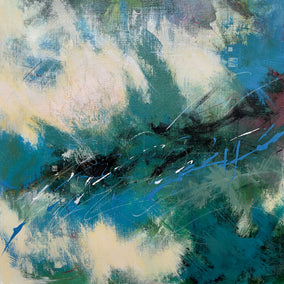 Original art for sale at UGallery.com | Magical Surprises by Lynn Goldstein | $1,150 | acrylic painting | 16' h x 16' w