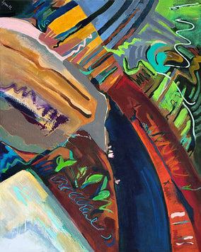 Original art for sale at UGallery.com | Spring Awakens by Lynne Meneses | $2,175 | acrylic painting | 24' h x 30' w