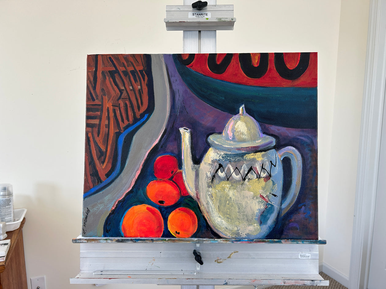 The Teapot’s Tale by Lynne Meneses |  Context View of Artwork 