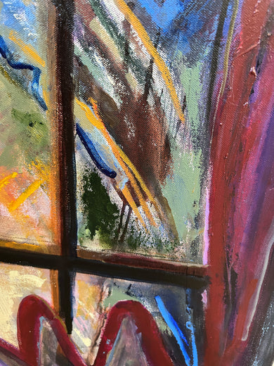 The View Within by Lynne Meneses |   Closeup View of Artwork 