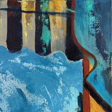 Original art for sale at UGallery.com | View from a Window by Lynne Meneses | $2,200 | acrylic painting | 36' h x 24' w | thumbnail 4