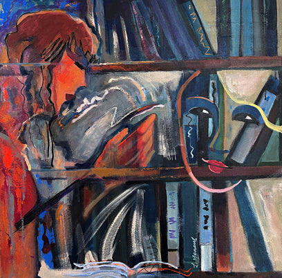 Voice from the Shelves by Lynne Meneses | Artwork Main Image
