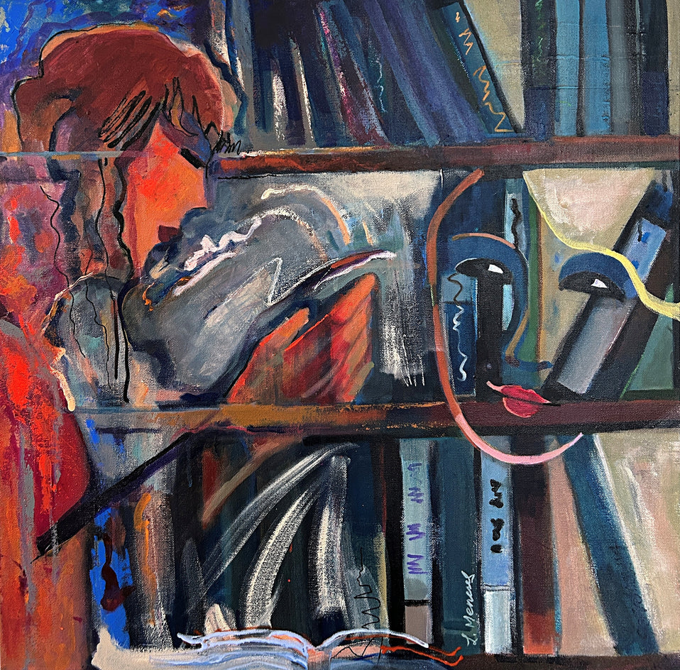 Voice from the Shelves by Lynne Meneses |  Artwork Main Image 