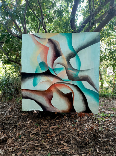 Glide by Mabel Serena |  Context View of Artwork 
