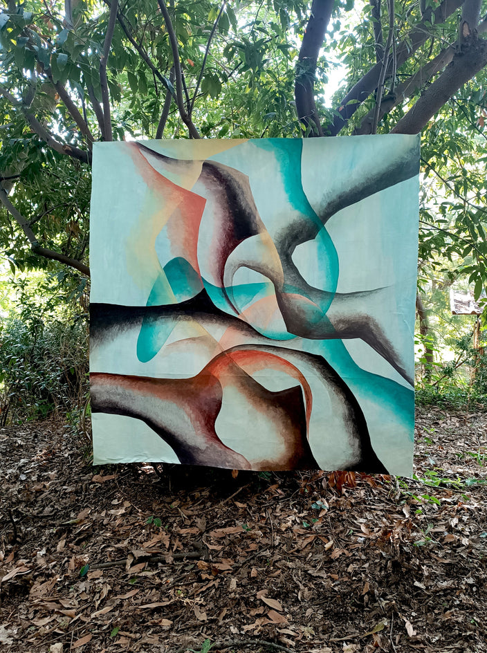Glide by Mabel Serena |  Context View of Artwork 