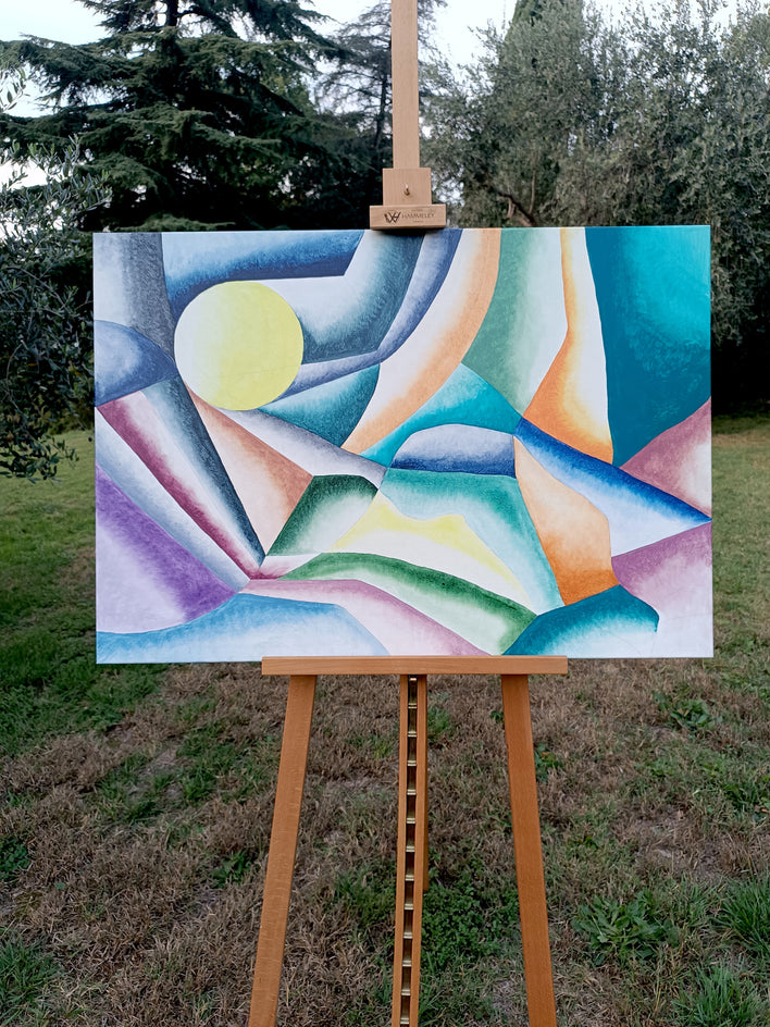 Moon by Mabel Serena |  Context View of Artwork 