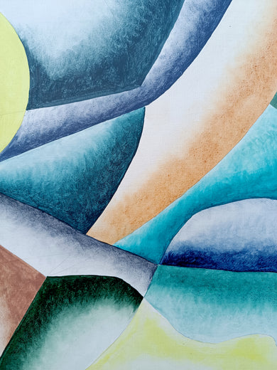 Moon by Mabel Serena |   Closeup View of Artwork 