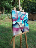 Original art for sale at UGallery.com | Overlay by Mabel Serena | $875 | acrylic painting | 19.7' h x 19.7' w | thumbnail 2