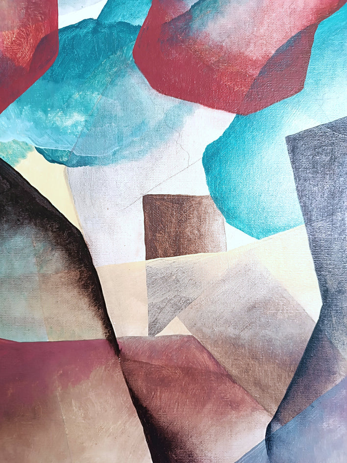 Overlay by Mabel Serena |  Closeup View of Artwork 