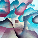 Original art for sale at UGallery.com | Overlay by Mabel Serena | $875 | acrylic painting | 19.7' h x 19.7' w | thumbnail 1