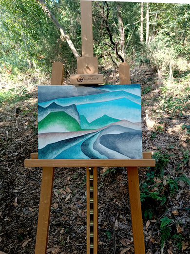 The River by Mabel Serena |  Context View of Artwork 