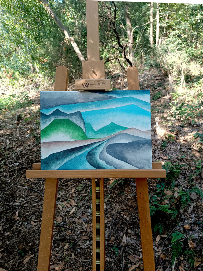 The River by Mabel Serena |  Context View of Artwork 