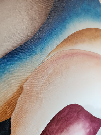 Unfolding by Mabel Serena |   Closeup View of Artwork 