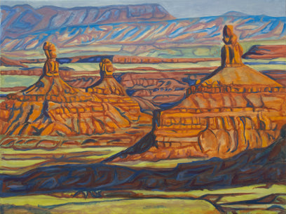 Evening in Valley of the Gods by Crystal DiPietro | Artwork Main Image