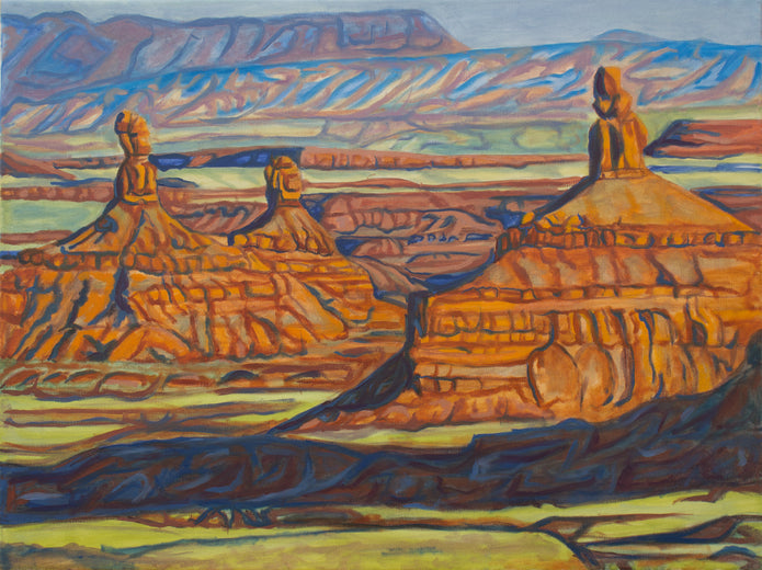Evening in Valley of the Gods by Crystal DiPietro |  Artwork Main Image 