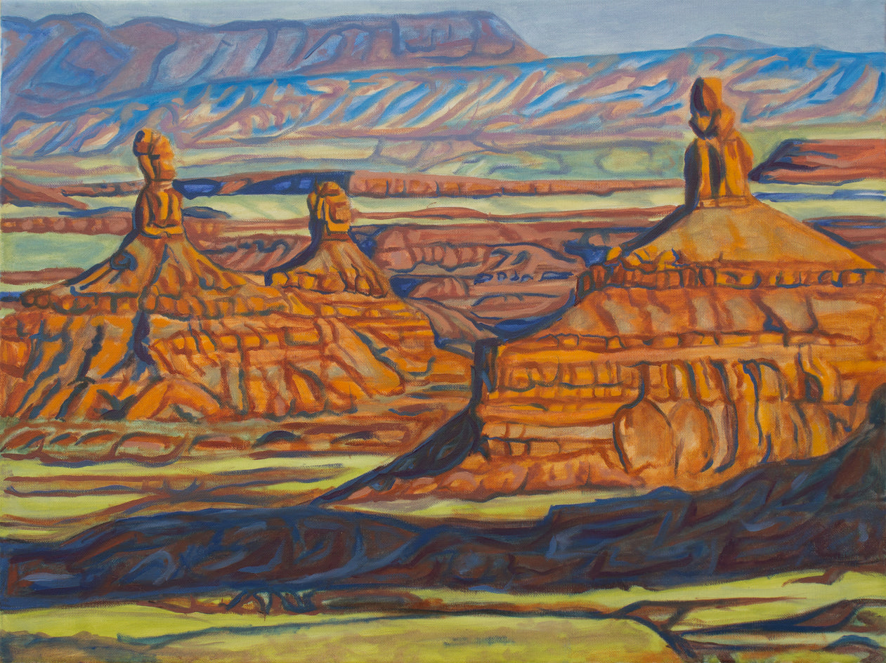 Evening in Valley of the Gods by Crystal DiPietro |  Artwork Main Image 