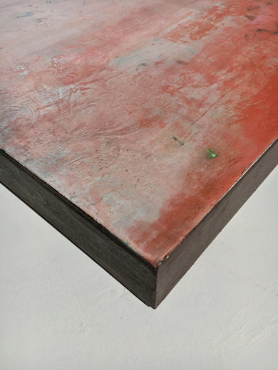 Mandarin Dawn by Agata Kijanka |  Side View of Artwork 
