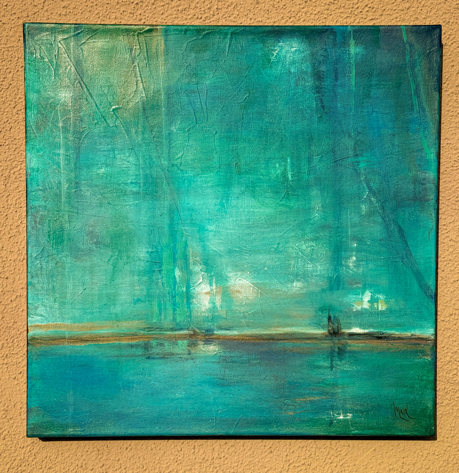 Aquatic Resonance by Mandy Main |  Context View of Artwork 