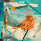 Original art for sale at UGallery.com | Bird Kaleidoscope by Mandy Main | $425 | mixed media artwork | 12' h x 12' w | thumbnail 1