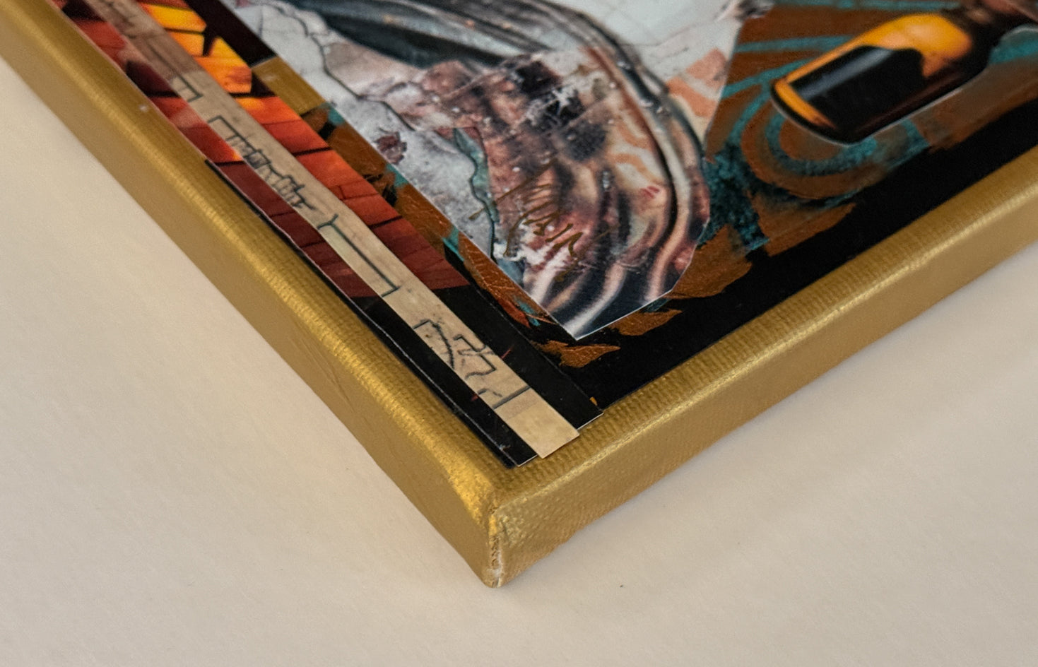 Dollar Princess by Mandy Main |  Side View of Artwork 