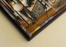 Original art for sale at UGallery.com | Mid-Century Modern Collage by Mandy Main | $425 | mixed media artwork | 12' h x 12' w | thumbnail 2