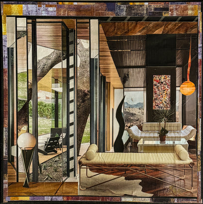 Mid-Century Modern Collage by Mandy Main | Artwork Main Image