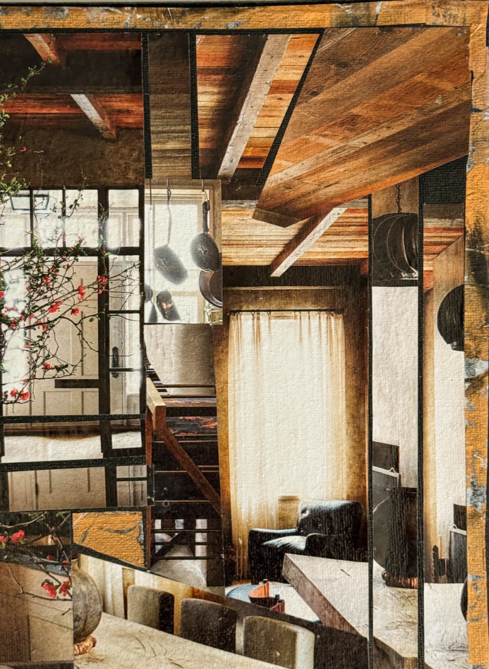 Soho Kitchen by Mandy Main |  Closeup View of Artwork 