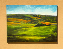 Original art for sale at UGallery.com | Bucolic Valley by Mandy Main | $3,200 | oil painting | 36' h x 48' w | thumbnail 3
