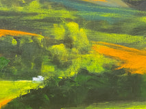 Original art for sale at UGallery.com | Bucolic Valley by Mandy Main | $3,200 | oil painting | 36' h x 48' w | thumbnail 4