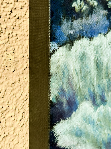 Cholla Cactus by Mandy Main |  Side View of Artwork 