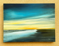 Original art for sale at UGallery.com | Drifting into Light by Mandy Main | $900 | oil painting | 18' h x 24' w | thumbnail 3